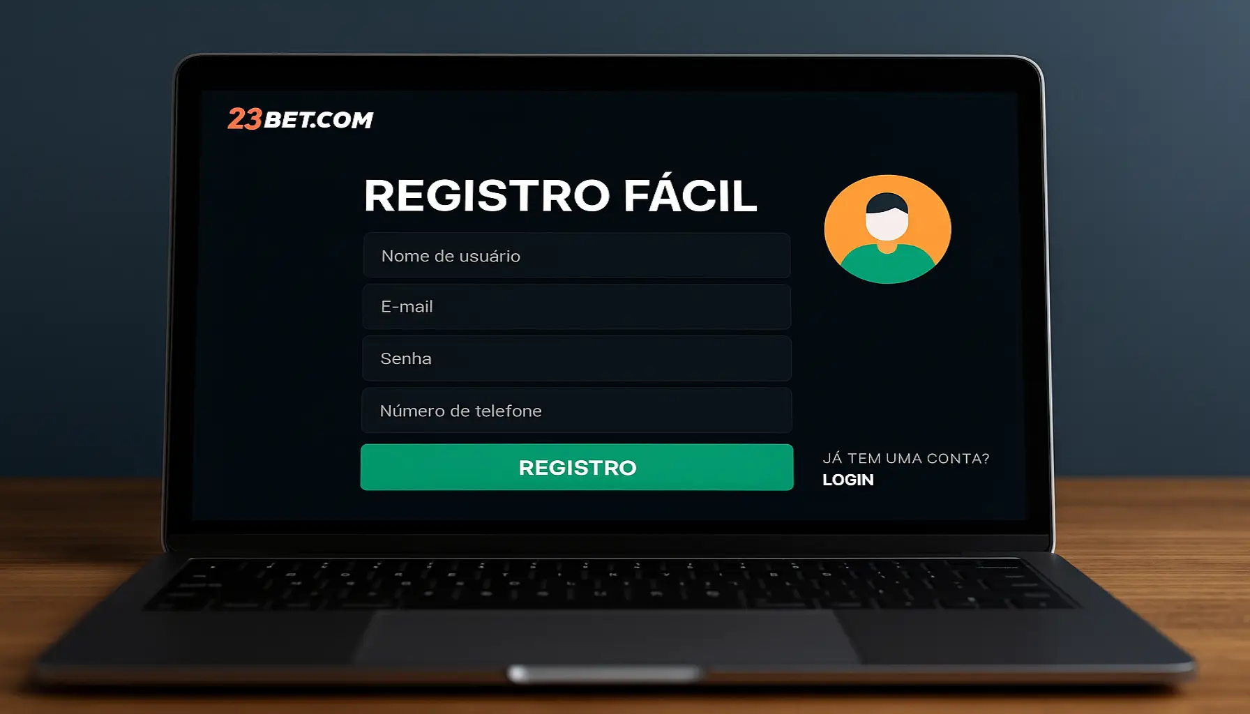 Não Perca tempo, o rRgistro na site 23BET.COM